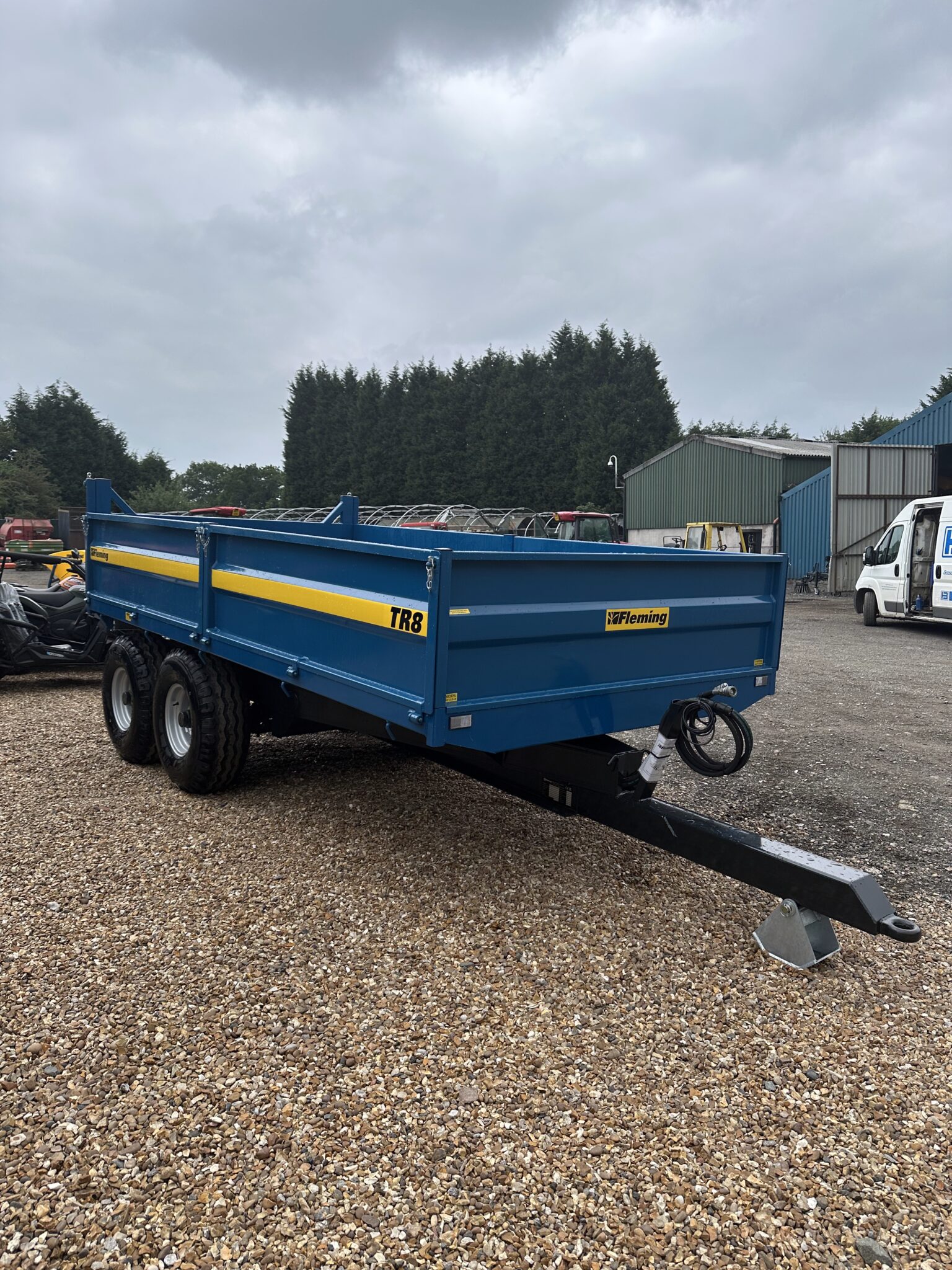 Fleming TR8 Tipping Trailer