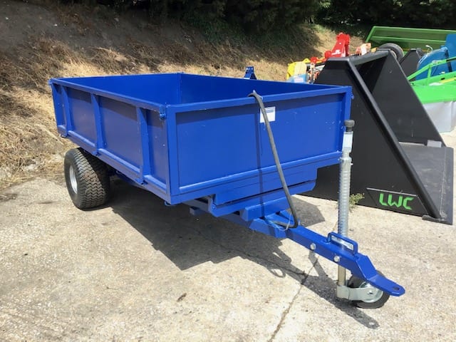 New 1.5 Tonne Hydraulic Tipping Trailer with drop sides