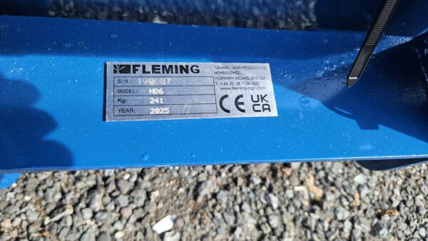 Fleming 6ft tractor mounted heavy duty tipping transport box - Image 4