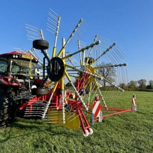 Pottinger Top 612 Mounted Rake – Exceptional Maneuverability and Advanced Performance for Premier Forage Quality