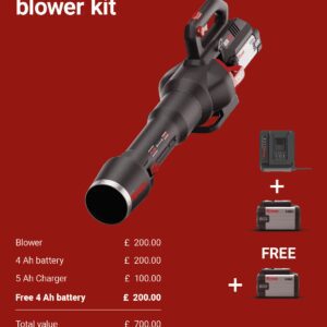 KRESS 60V Professional Blower Kit KG560E BUNDLE DEAL