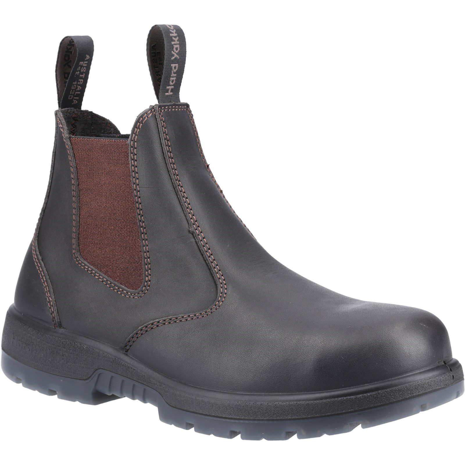 Hard Yakka Safety Dealer Boot-Outback in Brown