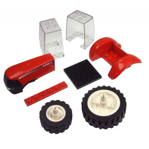 CASE IH Tractor With Farmer Toy - Image 4