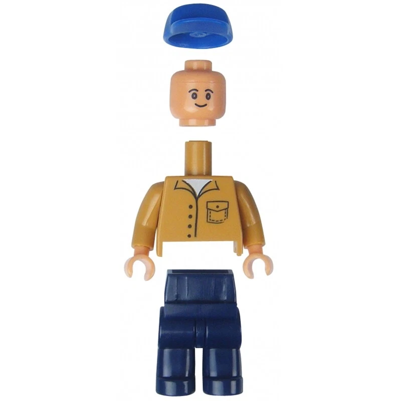 NEW HOLLAND Tractor With Baler And Farmer Toy - Image 5